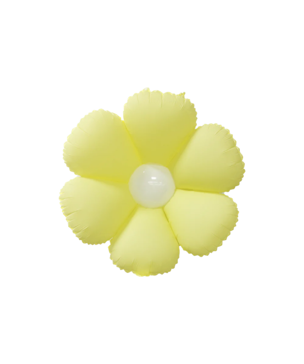 DECO FLOWER BABY YELLOW 16IN BY DECOCHAMP